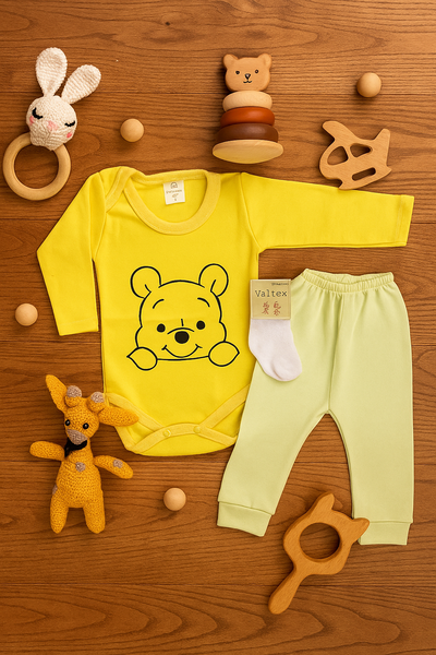 Ajuar 3 piezas bebé 