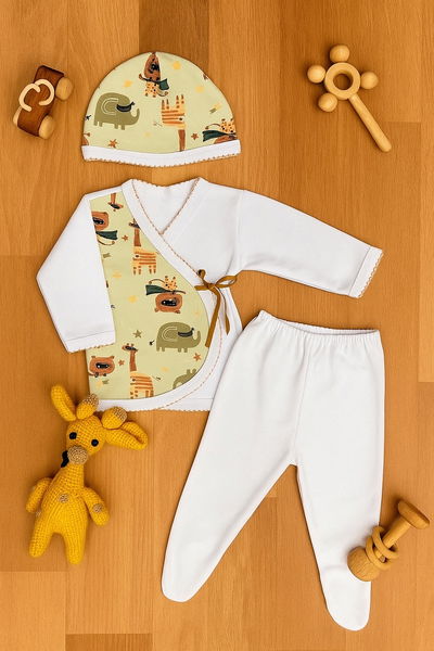 Ajuar 3 piezas beba y beb茅