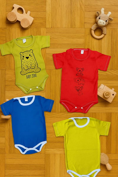 Bodys manga corta bebé