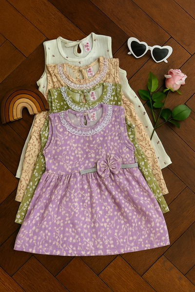 Vestido + vincha beba