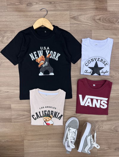 Remeras urbanas niño