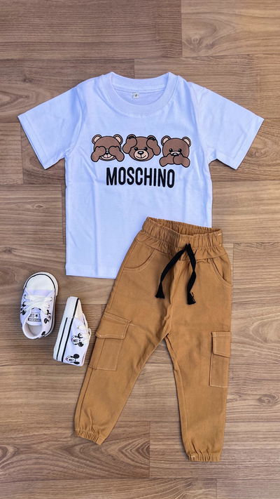 Jogger cargo bengalina bebé