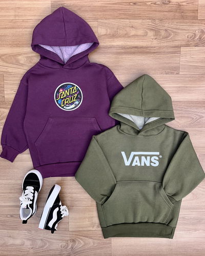 Buzo canguro frisado unisex