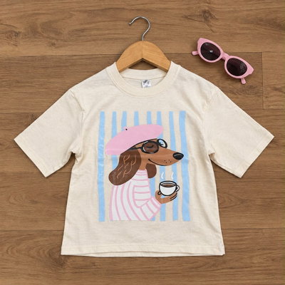 Remera oversize nena