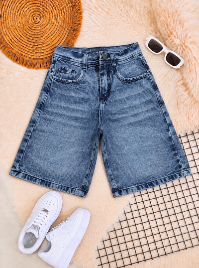 Bermuda mom jeans unisex