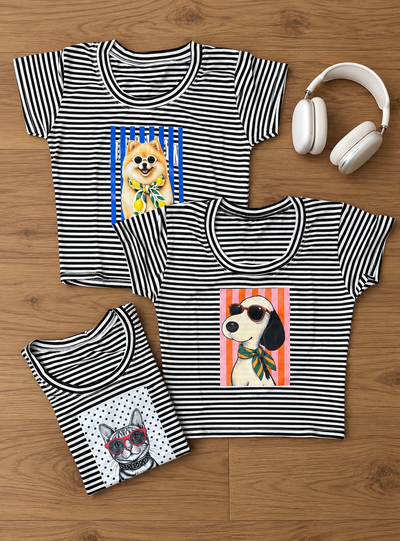 Remera rayada teens t12 al t18