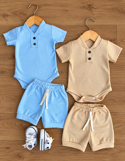 Conjunto Waffle Bebe