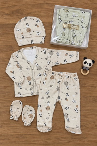Ajuar estampado 4p bebe en caja