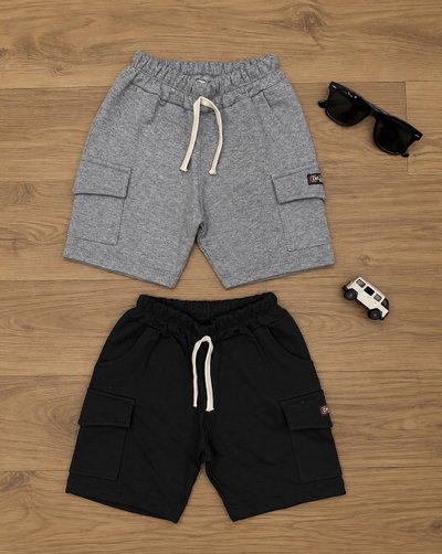 Short algodon cargo bebe