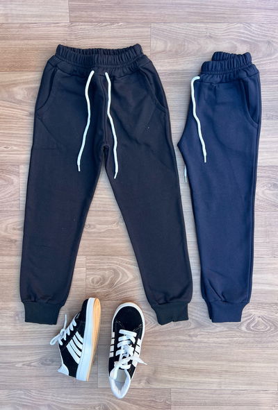 Joggins liso frisado unisex