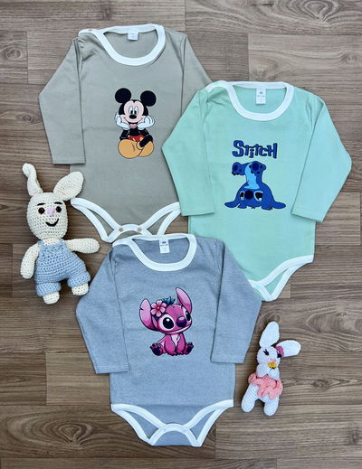 Bodys estampados 12/24 meses