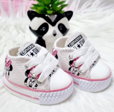 Zapatillas minnie & mickey bebés 