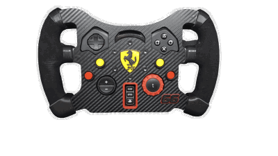 Mod Volante Simulador Logitech G29 / G923 / G920 - Modelo GT Puños Cuero