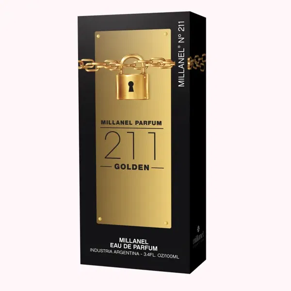Perfume Millanel 211 The Golden Secret de Antonio Banderas 100ml Hombre