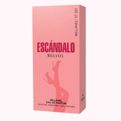 Perfume Millanel 221 Escándalo de Jean Paul Gautier 100ml Mujer