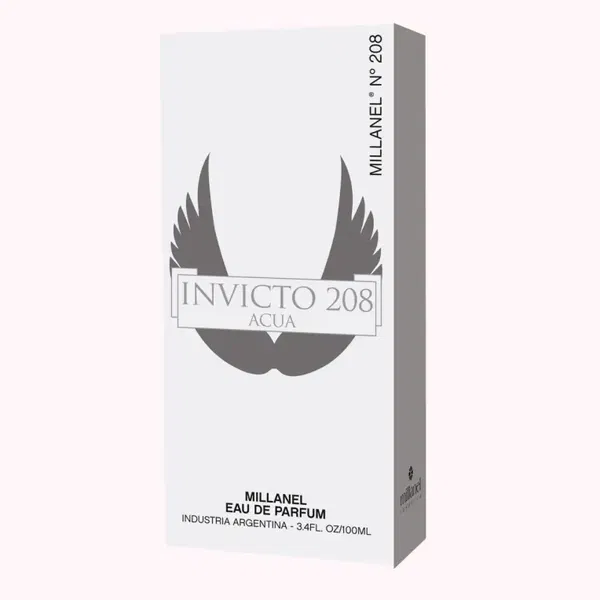 Perfume Millanel 208 Invictus Aqua de Paco Rabanne 100ml Invicto Hombre