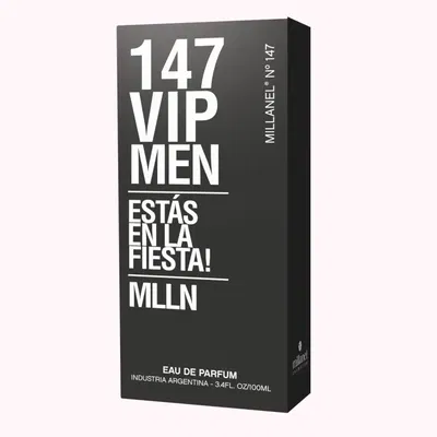 Perfume Millanel 147 212 VIP Men de Carolina Herrera 100ml Hombre