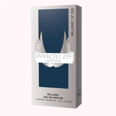 Perfume Millanel 259 Invictus Legend Paco Rabanne 100ml Invicto Leyenda Hombre