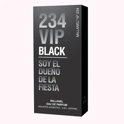 Perfume Millanel 234 212 VIP Black de Carolina Herrera 100ml Hombre