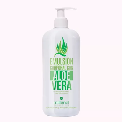 Emulsión Corporal Con Aloe Vera 500gr