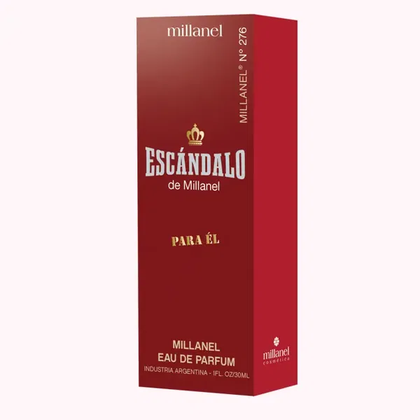 Perfume Millanel 276 Scandal pour homme 30ml Escándalo Hombre