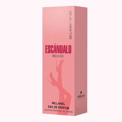 Perfume Millanel 221 Escandalo de Jean Paul Gautier 30ml Mujer