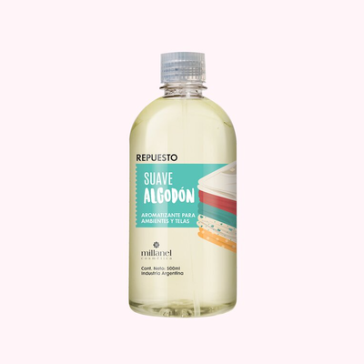 Repuesto Aromatizante Suave Algodón 500 ml