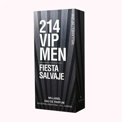 Perfume Millanel 214 Vip Men Fiesta Salvaje de Carolina Herrera 60ml Hombre
