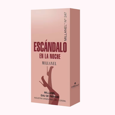 Perfume Millanel 247 Escandalo en la noche de Jean Paul Gautier 60ml Mujer