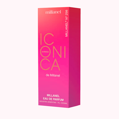 Perfume Millanel 298 Iconica  (The Icon) Pour Femme  de Antonio Banderas 30ml Mujer