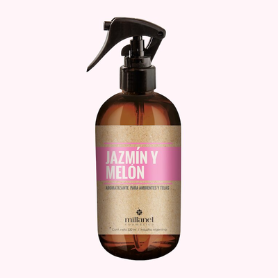 Aromatizante para telas y ambientes - Jazmin y Melón 330 ml