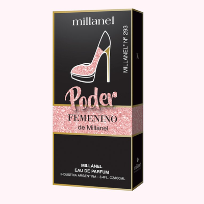 Perfume Millanel 293 Poder Femenino Very Good Girl Glam de Carolina Herrera 100ml Mujer