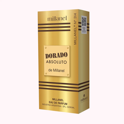 Perfume Millanel 314 Dorado Absoluto. Le Male Elixir de Jean Paul Gaultier 60ml hombre
