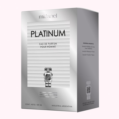 Perfume Deluxe Platinum 100 ml inspirada en Phantom de Paco Rabanne