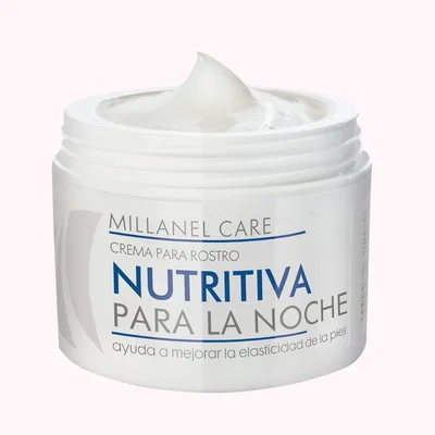 Crema para rostro Nutritiva noche Millanel Care 50 g