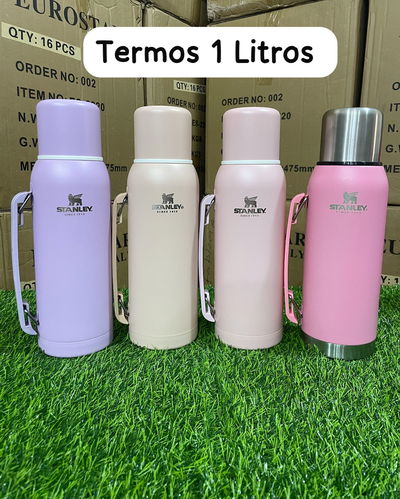 Termos 1L pastel