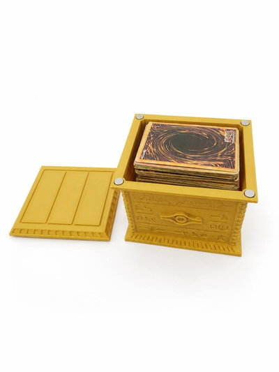 Deck Box Yu-Gi-Oh! Sarcófago Dorado