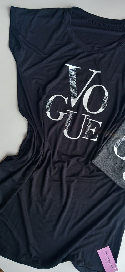 Vestido Vogue strass