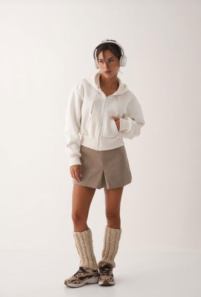 Campera algodón frizado