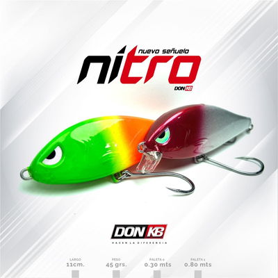 Señuelo PALETA 0 NITRO Don KB