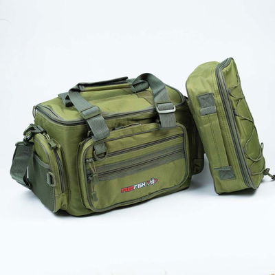 Bolso 3650 verde RedFish +Porta Reel