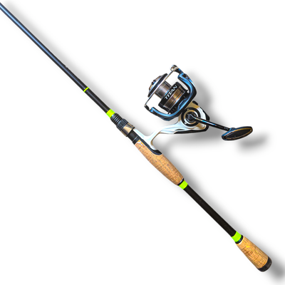 Combo Titan 4000 + Caña Florencia 2.10mt RedFish 2 Tramos