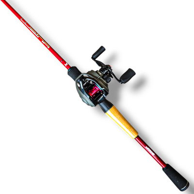 Combo Reel VERSUS 8000 8ROL 8.1:1 + Caña LUBINA 2022 1,83m 10-20lb