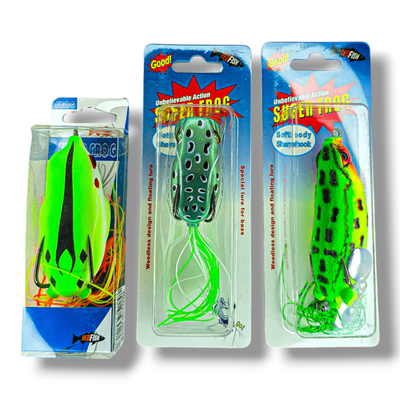 Combo Ranas Antienganche RedFish Grandes x3 – Especial Tarariras XL