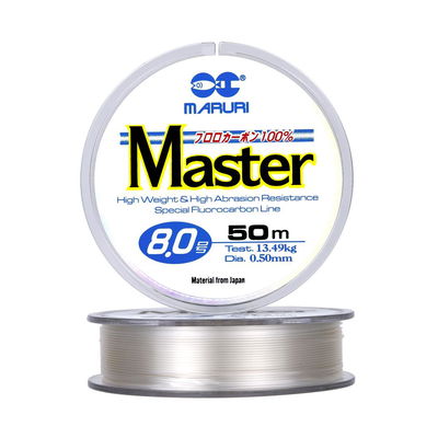 Nylon 0.50mm 29.7lb FluoroCarbono 100% Master x 50mt - Maruri