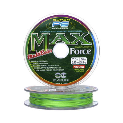 Multifilamento 8X 0.34mm x 100mt MultiColor Max Pre - Maruri