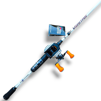 Combo Caña Abu Garcia Veritas 2.13mt 12-25lb  + Reel Abu Garcia MAX STX 6.4:1