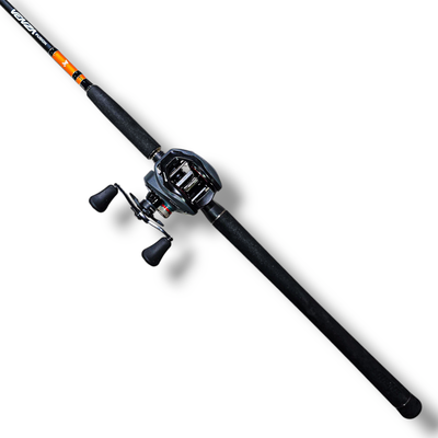 Combo Pesca Pesada Reel Titan Pro 2 BG 12000 + Caña Marine Venza Fusion 1.98m 15-30lb