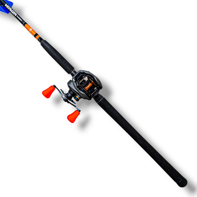 Combo Pesca Pesada Reel Titan Pro 2 BG 8000 + Caña Marine Venza Fusion 1.98m 15-30lb