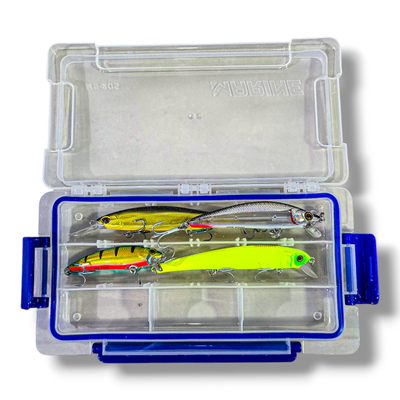 Caja Marine MS250 + 4 Señuelos Marine Media Agua